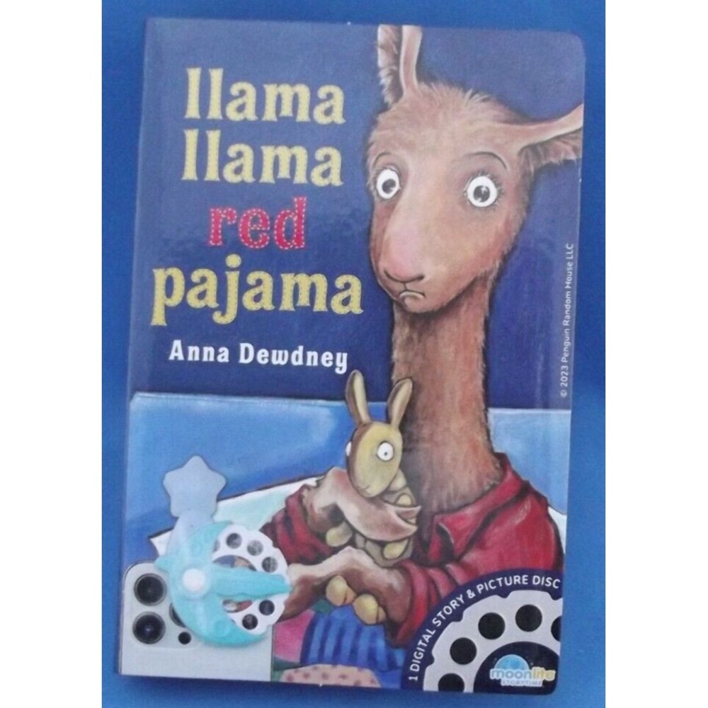 Moonlite Storytime Llama Llama Red Pajama Storybook Reel - New, Sealed